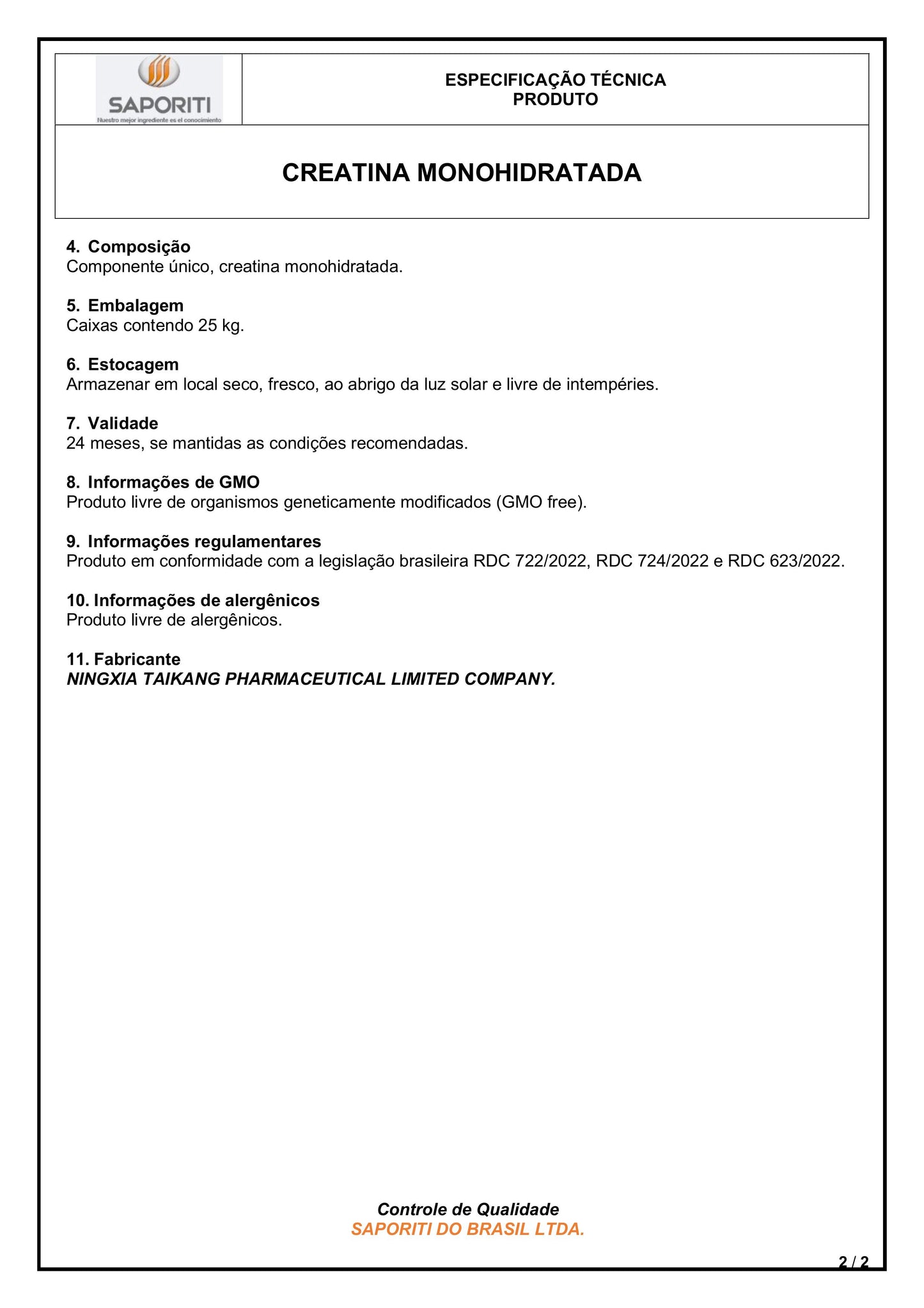 BEST Creatina Monohidratada Micronizada 200MESH a Granel