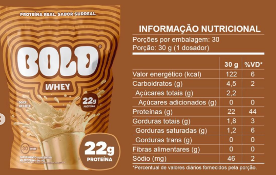 Bold Whey Protein 900g