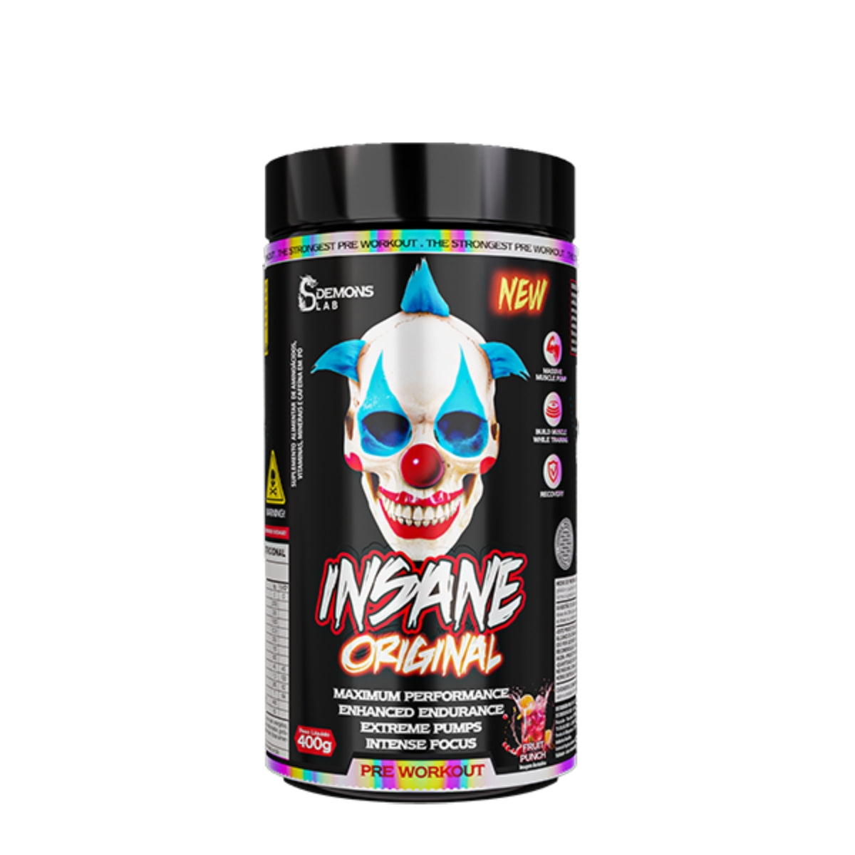 Insane Original Demons Lab 400g Fruit Punch