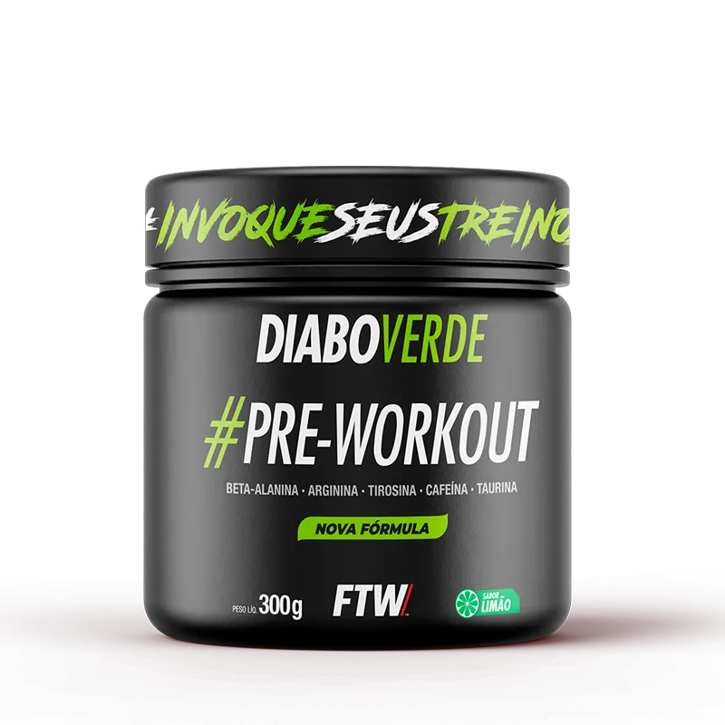 PreWorkout Diabo Verde Mansão Maromba FTW