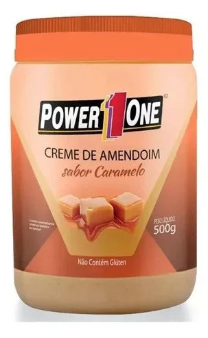 Creme de Amendoim Power One 500g
