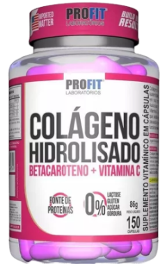 Colágeno + BetaCaroteno + Vitamina C PROFIT 150caps