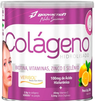 Colageno BodyAction Limão c/ Clorofila