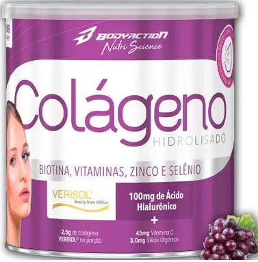 Colágeno BodyAction Uva 200g