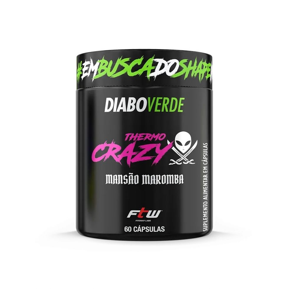 ThermoCrazy Mansão Maromba FTW 60caps