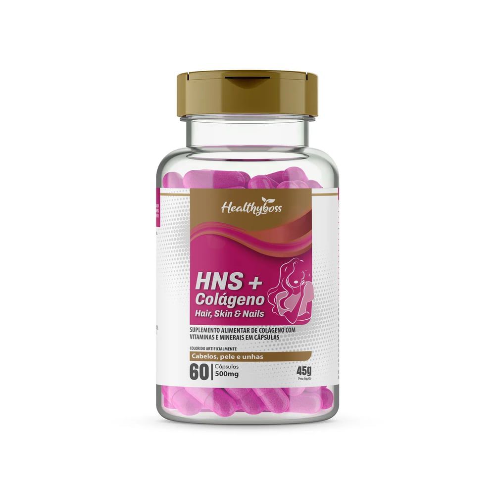HNS Colágeno Healthy Boss 60caps