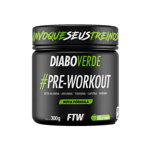 PreWorkout Diabo Verde Mansão Maromba FTW