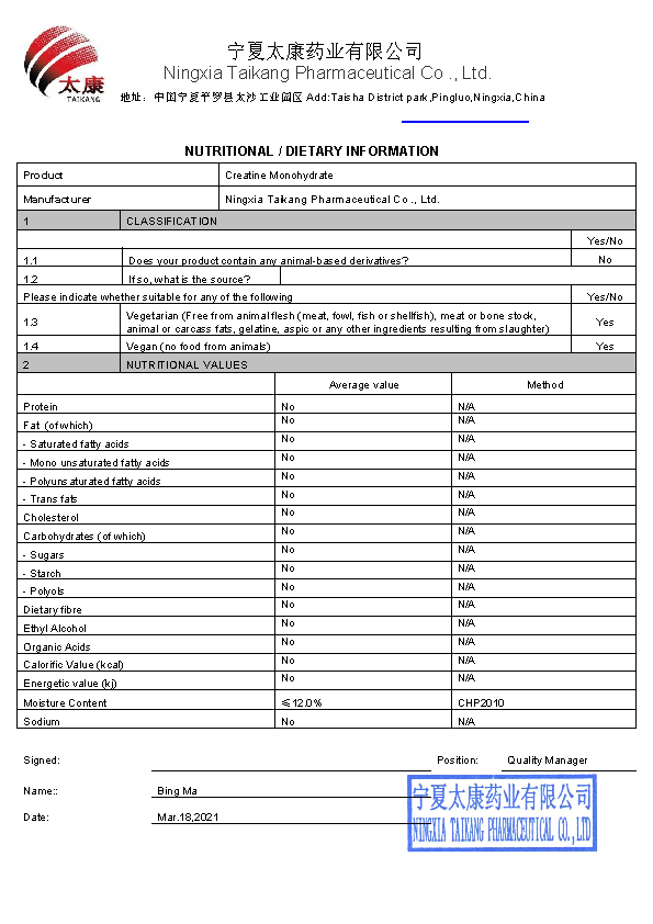 BEST Creatina Monohidratada Micronizada 200MESH a Granel