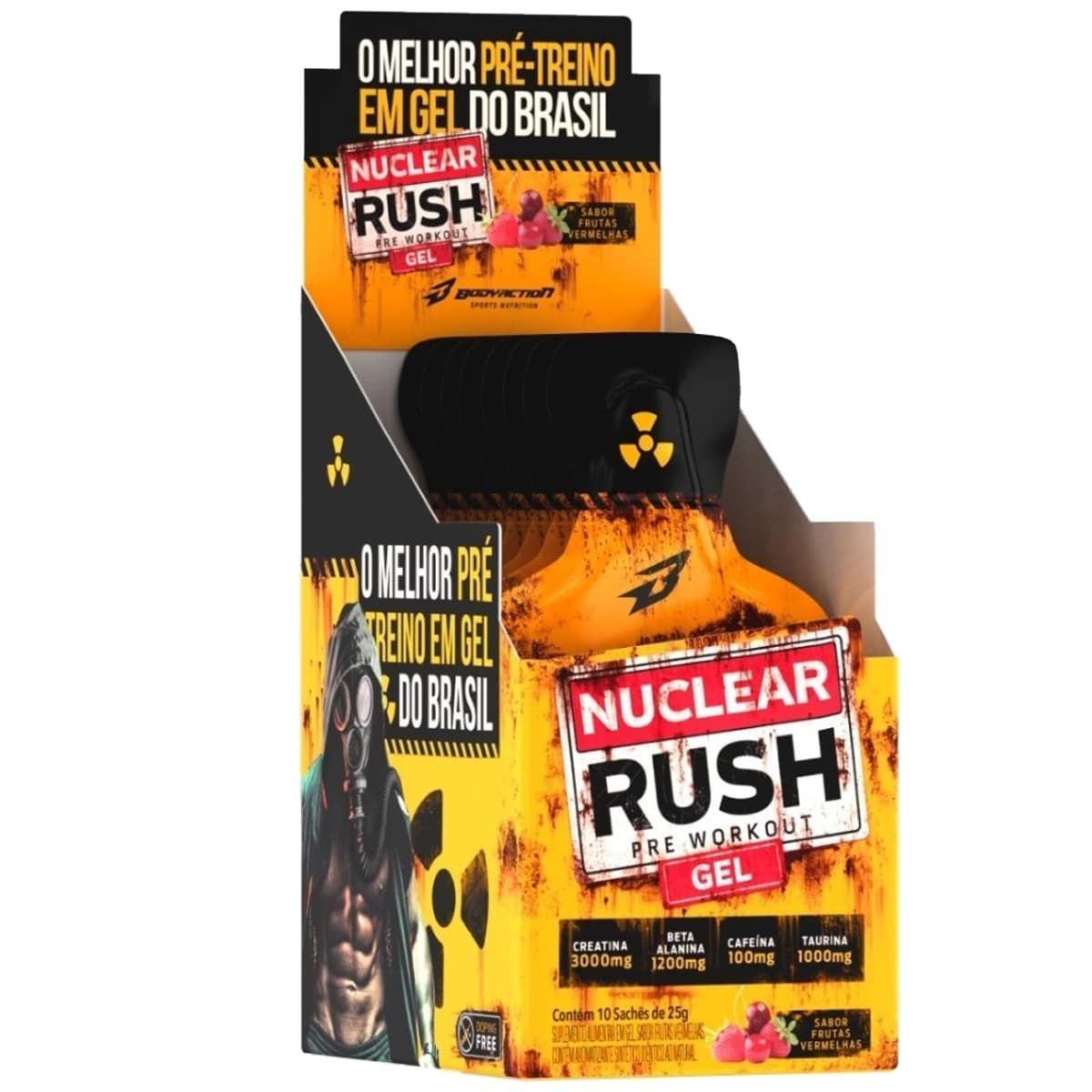 Nuclear Rush Frutas Vermelhas 25g BodyAction