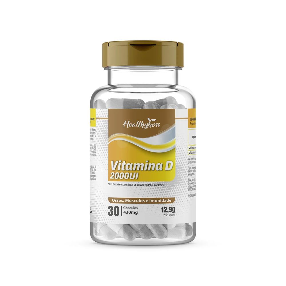 Vitamina D Healthy Boss 30caps